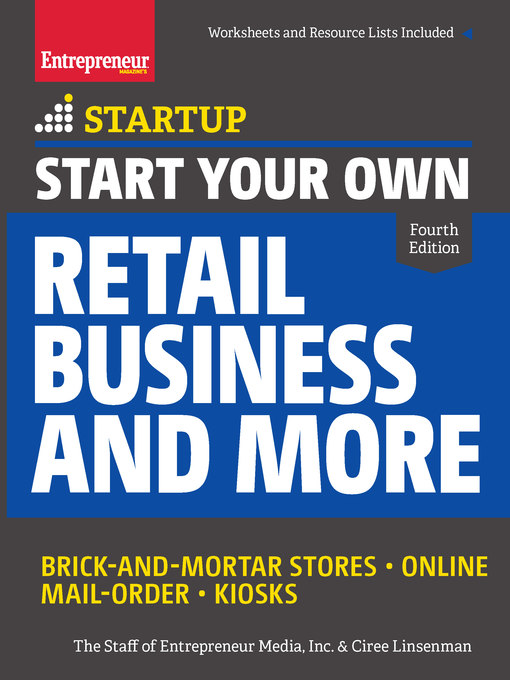 Title details for Start Your Own Retail Business and More by The Staff of Entrepreneur Media - Available